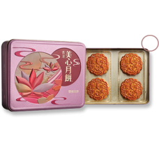 Maxim Red Bean Paste Moon Cake with 2 Egg Yolks